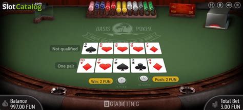 Jogar Oasis Poker Bgaming com Dinheiro Real